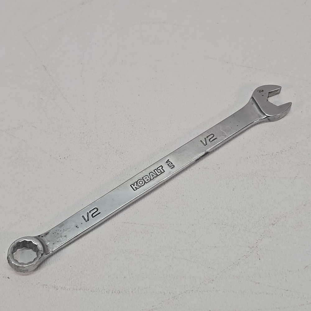 Kobalt 01104 1/2" Combination Wrench 12pt USA